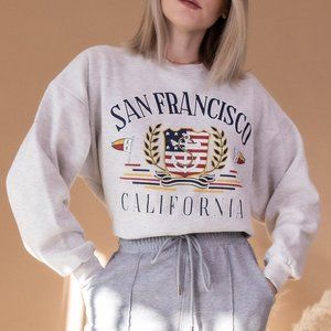 Vintage 90s San Francisco crewneck novelty sweater